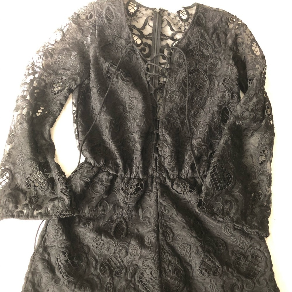 Asos Black L/S Romper 🖤 NWOT